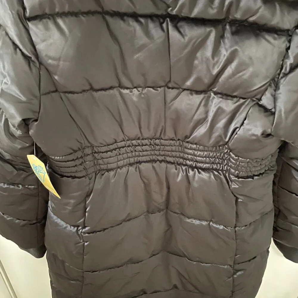 ThereAbouts Outerwear - Black Puffer Coat - Girls XL - NWT - Picture 6 of 12